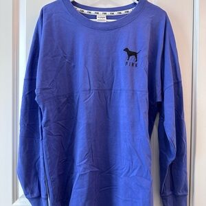 Victoria's Secret PINK Purple Long Sleeve Sweaters